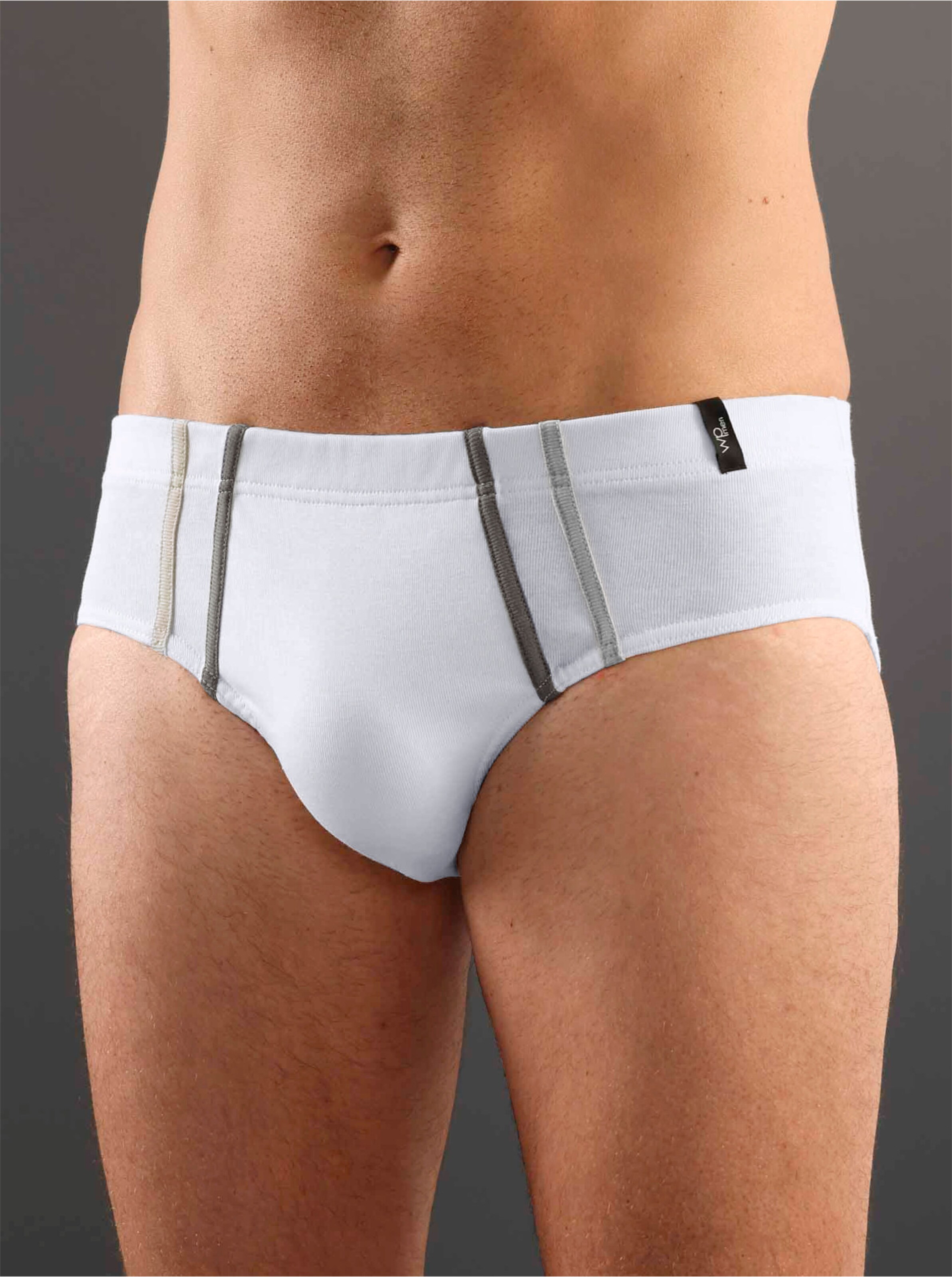 wäschepur men Slip in weiß