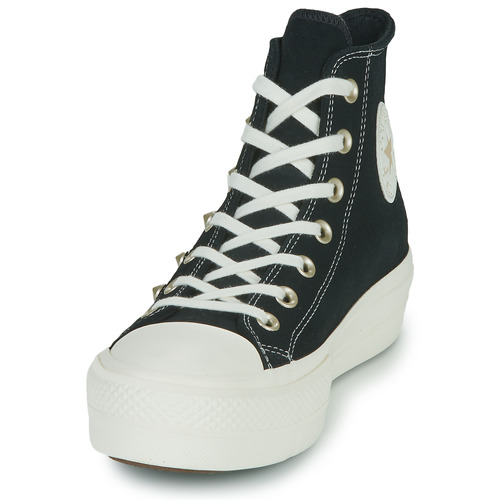 Converse - Chuck Taylor All Star Lift Glam & Punk Hi - Noir