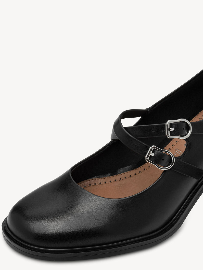 Leren Pumps - zwart