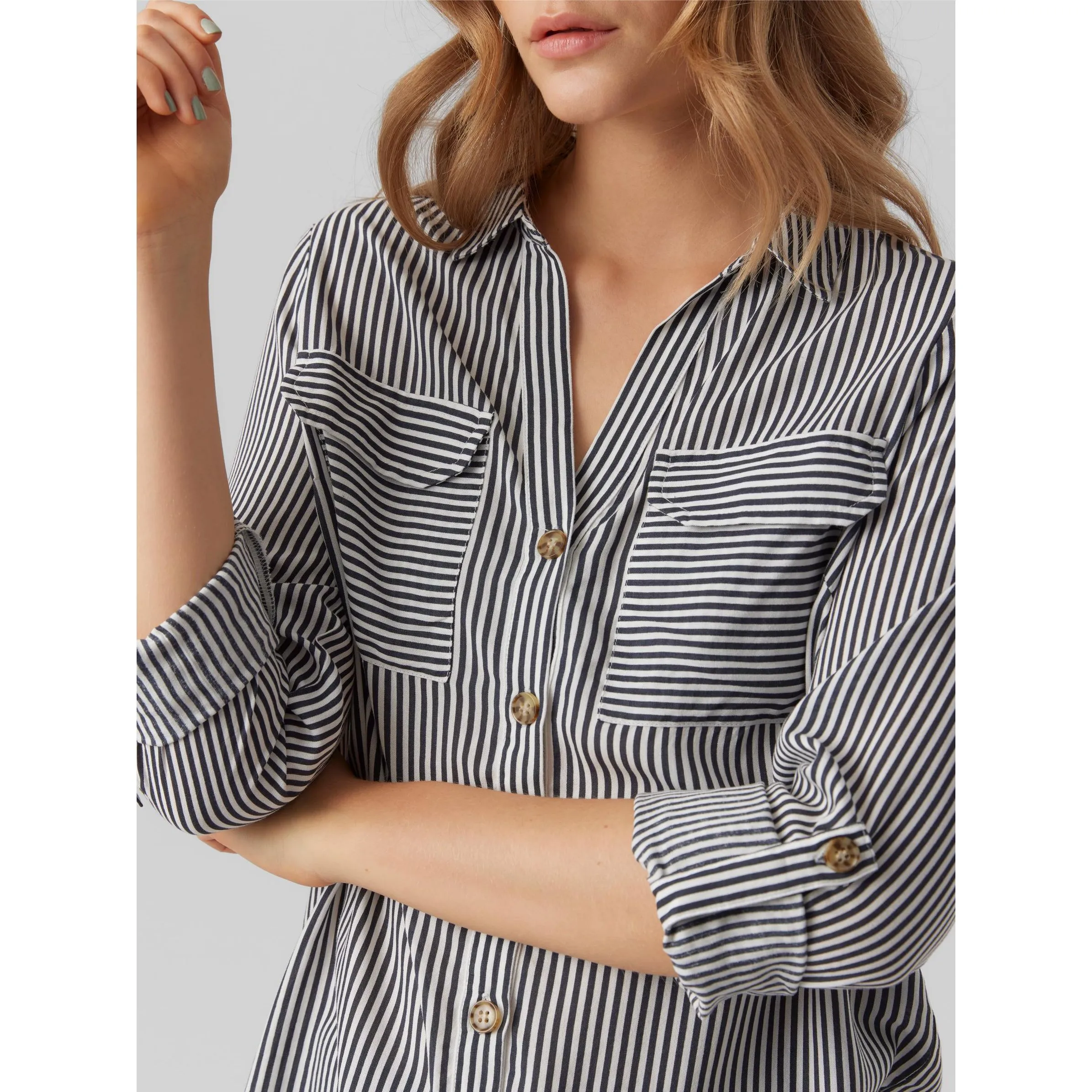 Vero Moda VMBUMPY L/S SHIRT NEW Bluse