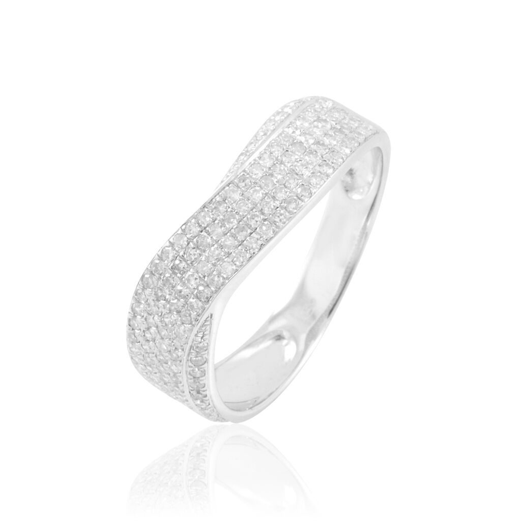 Bague Isais Or Blanc Diamant