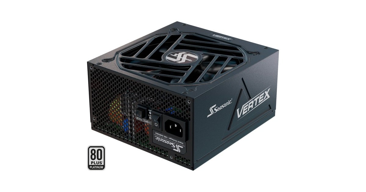 SeasonicVERTEX PX-850 modulaire 850 watt voeding   (Zwart, 1x 12V-2x6, 3x PCIe)
