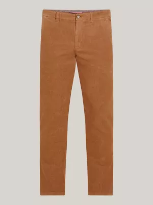 Calças chino de veludo cotelê Bleecker Slim Fit