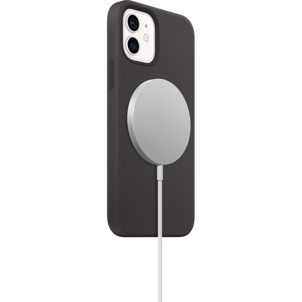 Apple MagSafe trådløs lader (hvit)