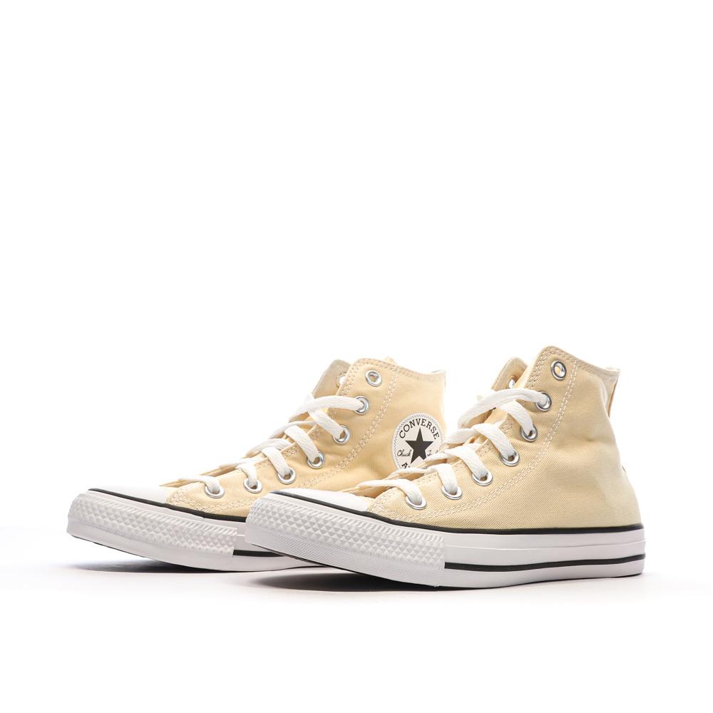 Converse Baskets Jaunes Mixte Converse Chuck Taylor All Star