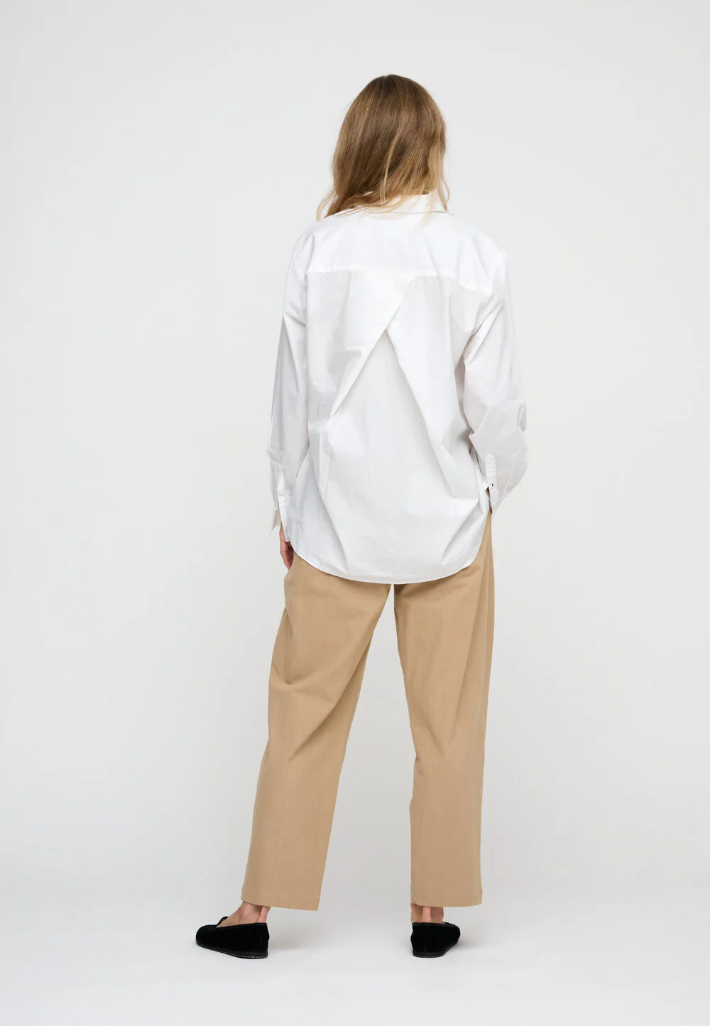 Moshi Moshi Mind  Gaia Poplin skjorte - Hvid