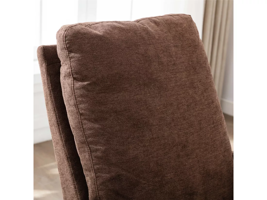 Chaise à bascule confortable pour salon