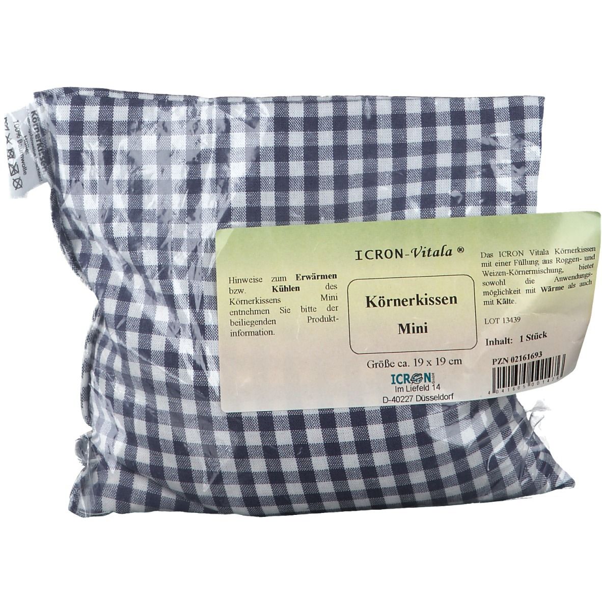 ICRON-Vitala® Körnerkissen Mini 19 x 19 cm
