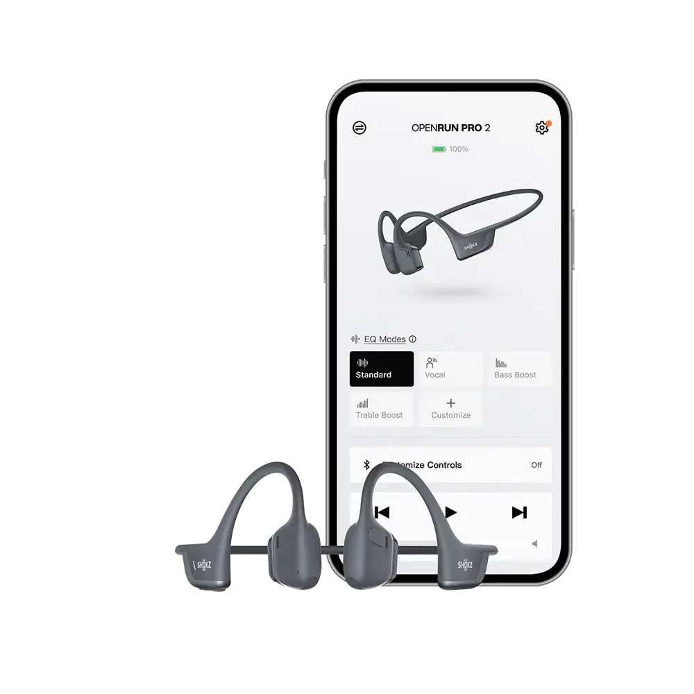 Shokz OpenRun Pro 2 Mini Open-ear Koptelefoon Zwart