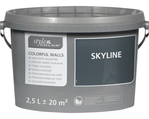 StyleColor KLEURRIJKE MUREN muur- en plafondverf skyline 2,5 L