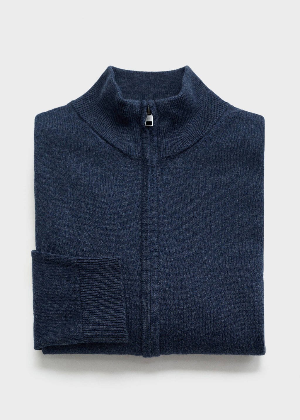 Mango Kids cardigan marine gebreid