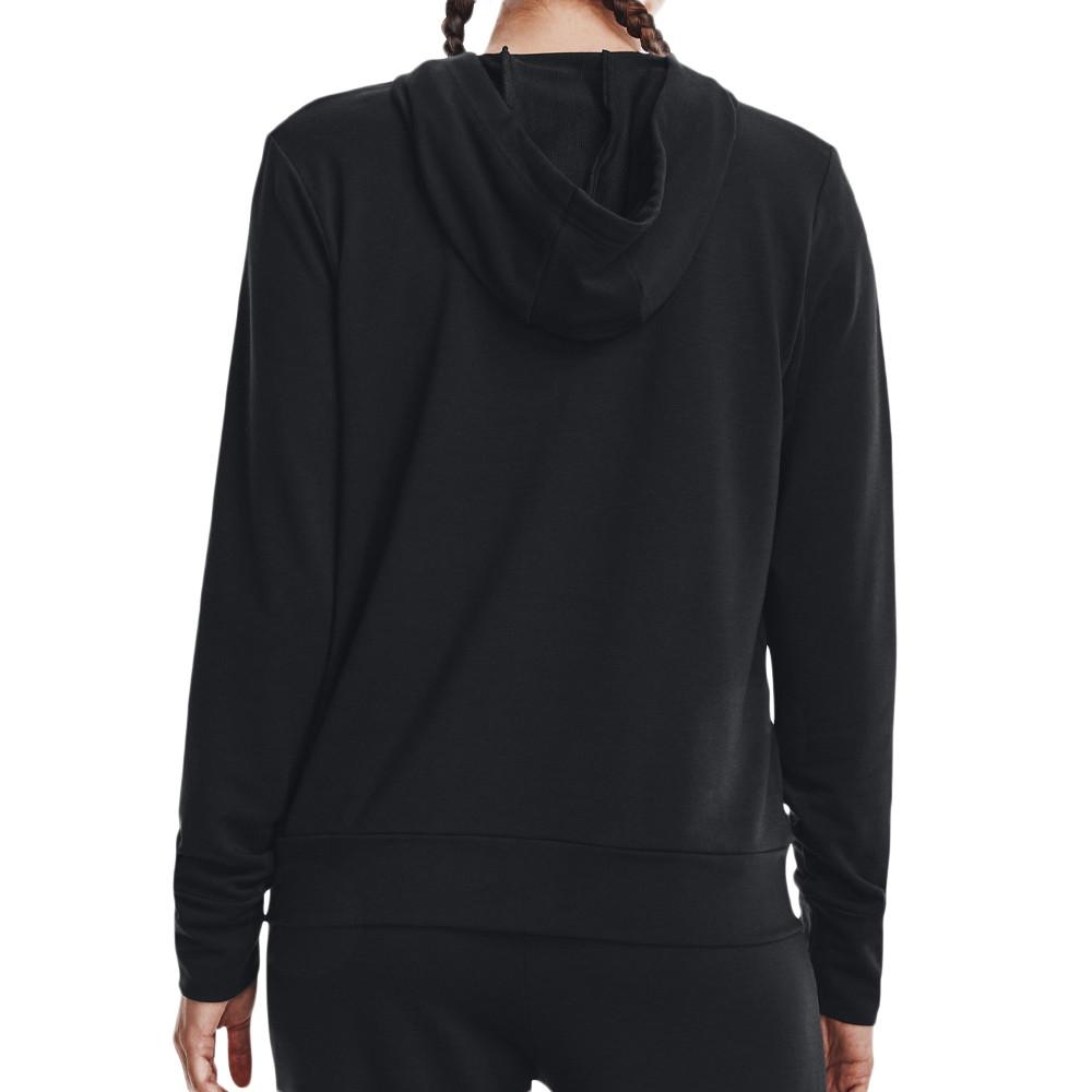 Under Armour Sweat Zippée Noir Femme Under Armour Rival Terry