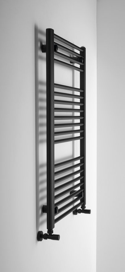 Aqualine Direct badkamer handdoek radiator 60x96cm zwart 597W