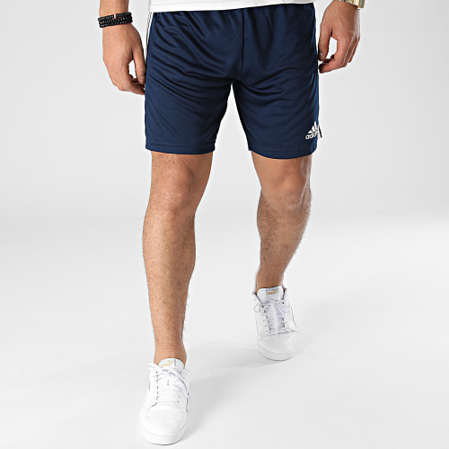 Short Jogging A Bandes Squad 21 GN5775 Bleu Marine