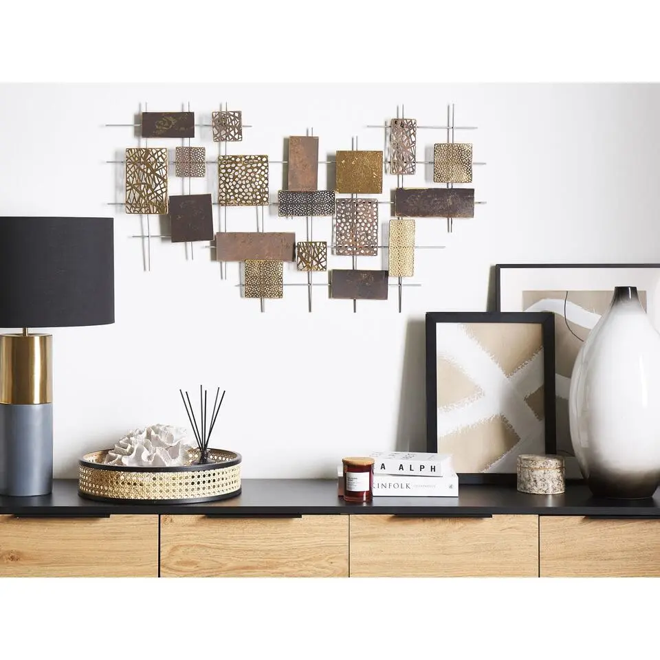 ASTATINE - Wanddecoratie - Goud - Metaal