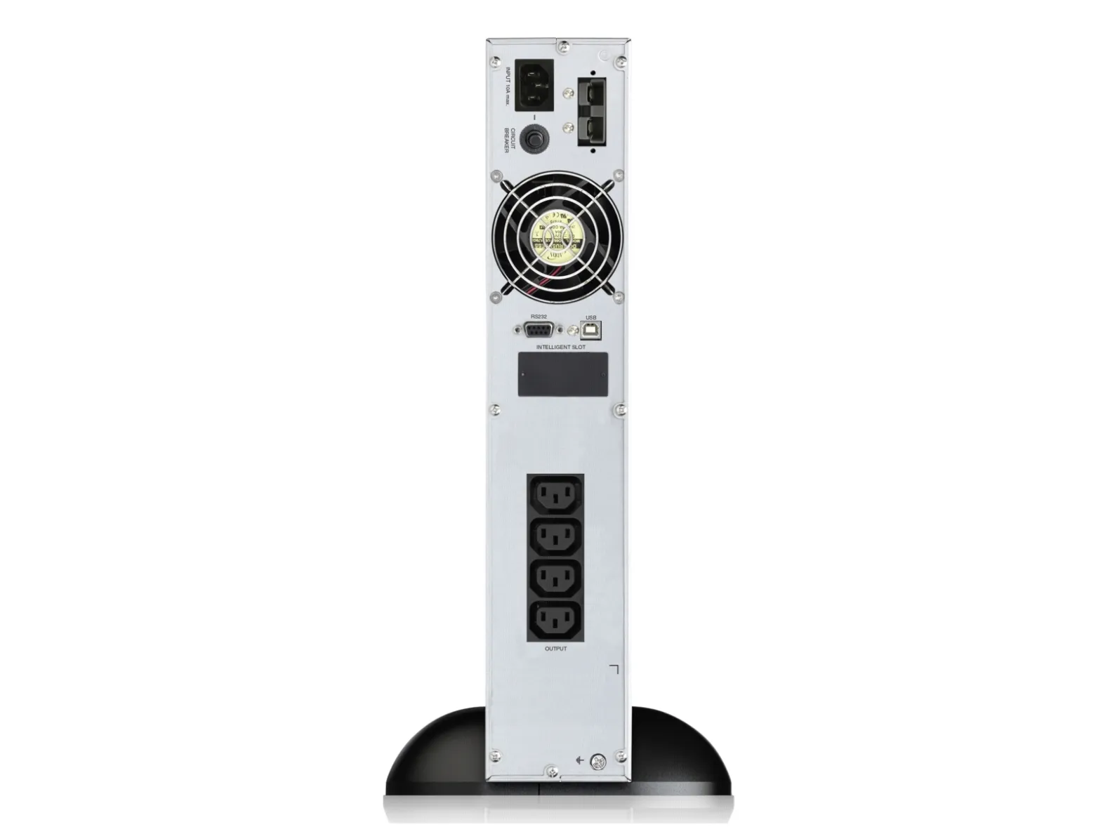 PowerWalker VFI 2000CRM LCD, Dobbeltkonvertering (online), 2 kVA, 1600 W, Sine, 110 V, 300 V