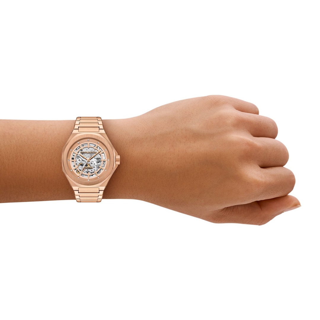 Armani Exchange Andrea Automatik 36mm Rosé