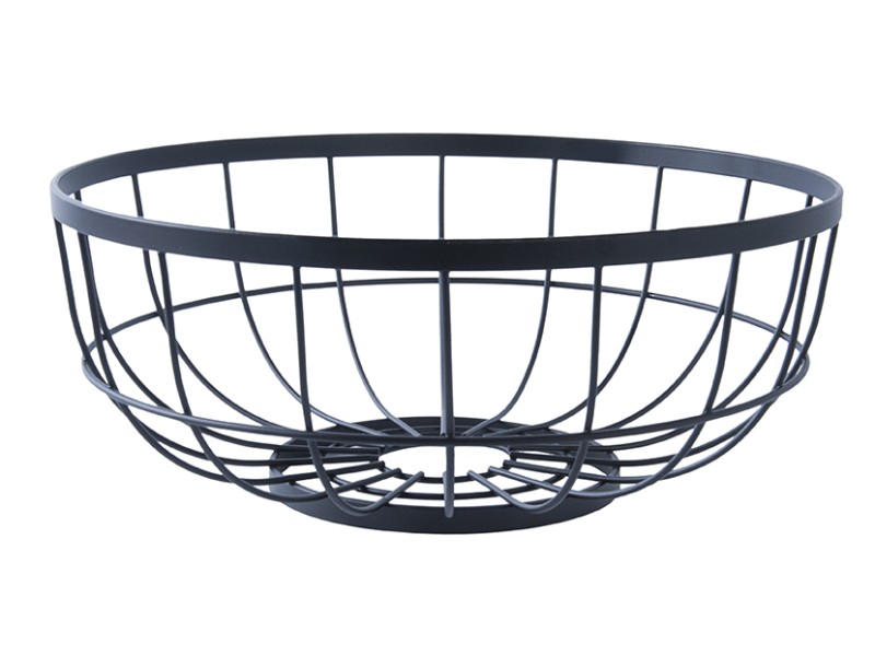 Fruit Basket Open Grid PT3018BK Black