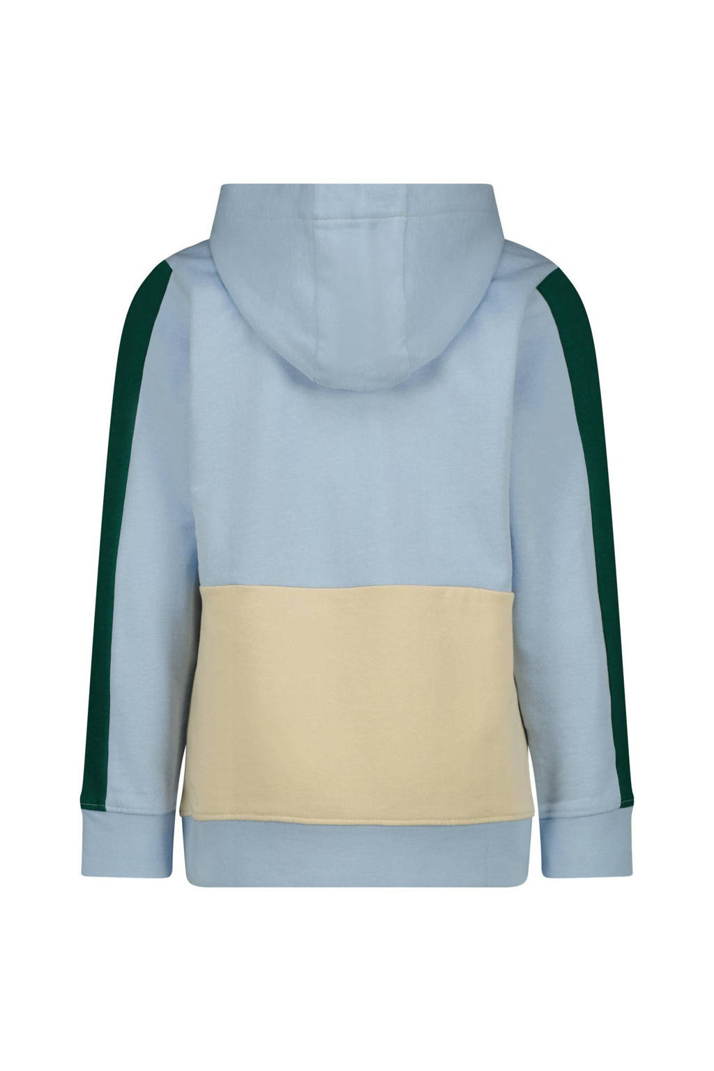 Vingino hoodie Nuno lichtblauw/zand