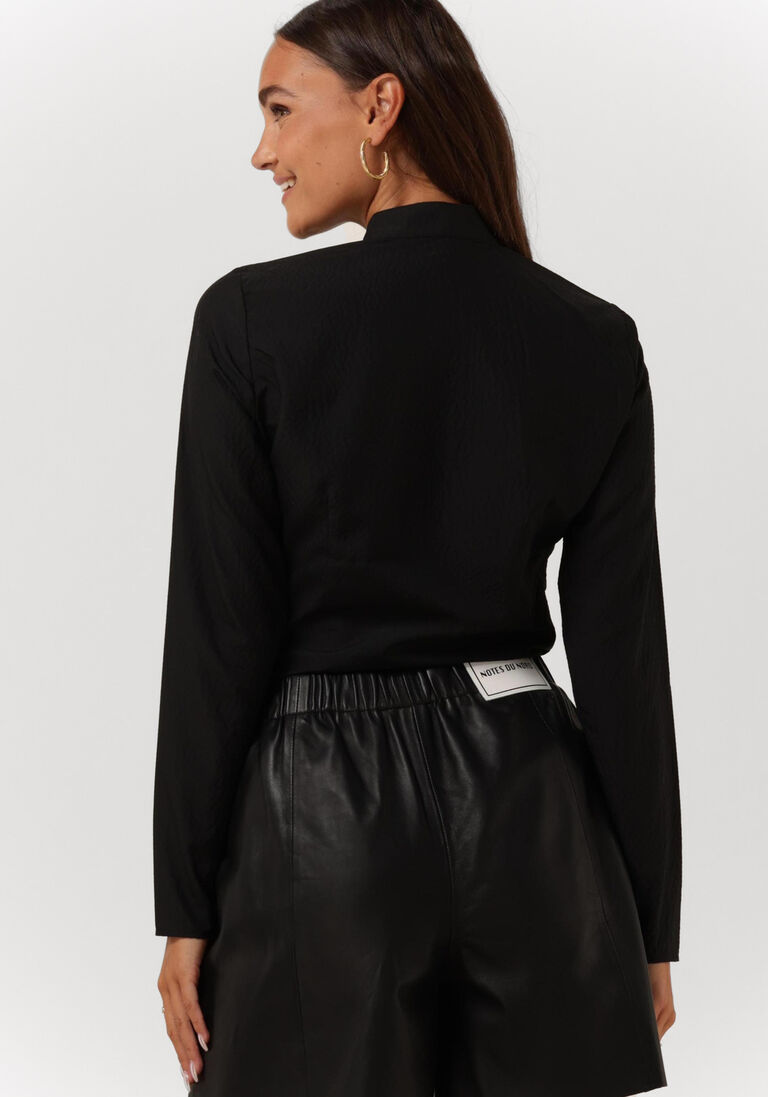 NOTES DU NORD zwarte notes du nord blouse eve shirt