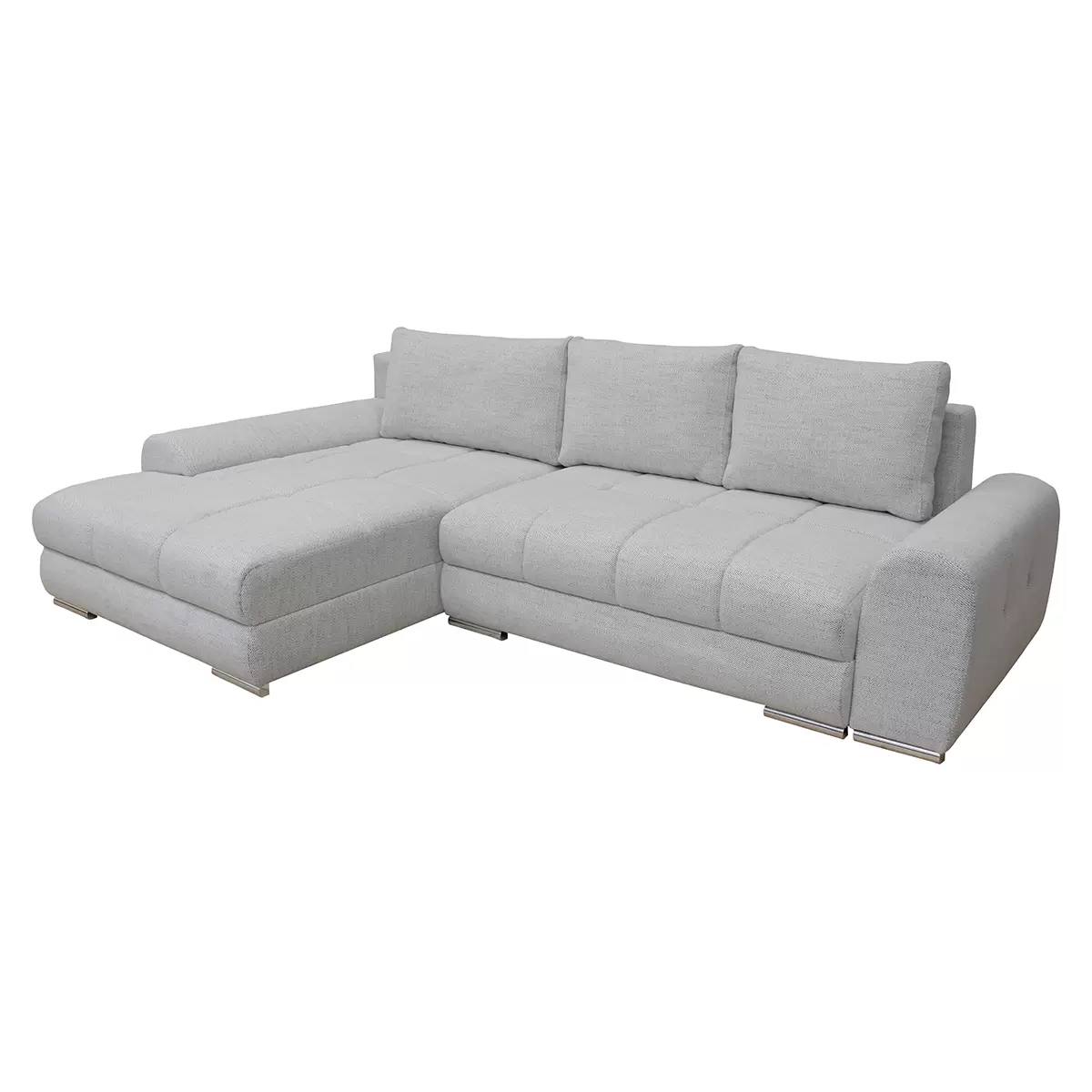 Ecksofa Lorenz 130x225 Grau