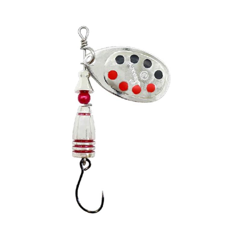 Cuiller Tournante Suissex Divine Nk Points Rouges/Noirs