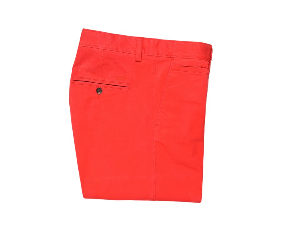 Pantalon chino homme Rouge Vif - JERRY