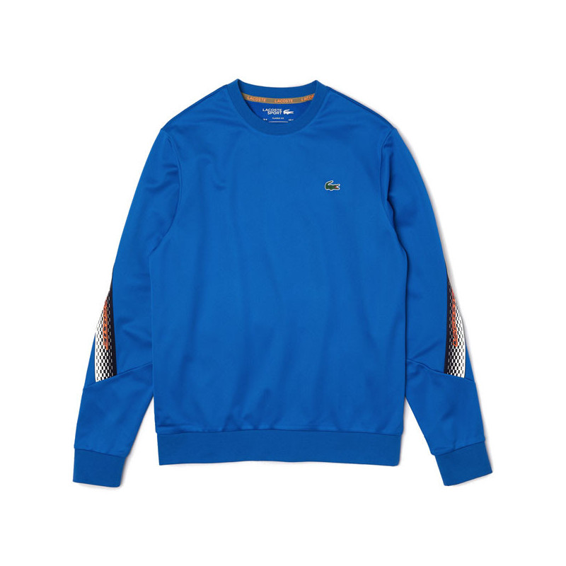 Sweat tennis Lacoste bleu royal