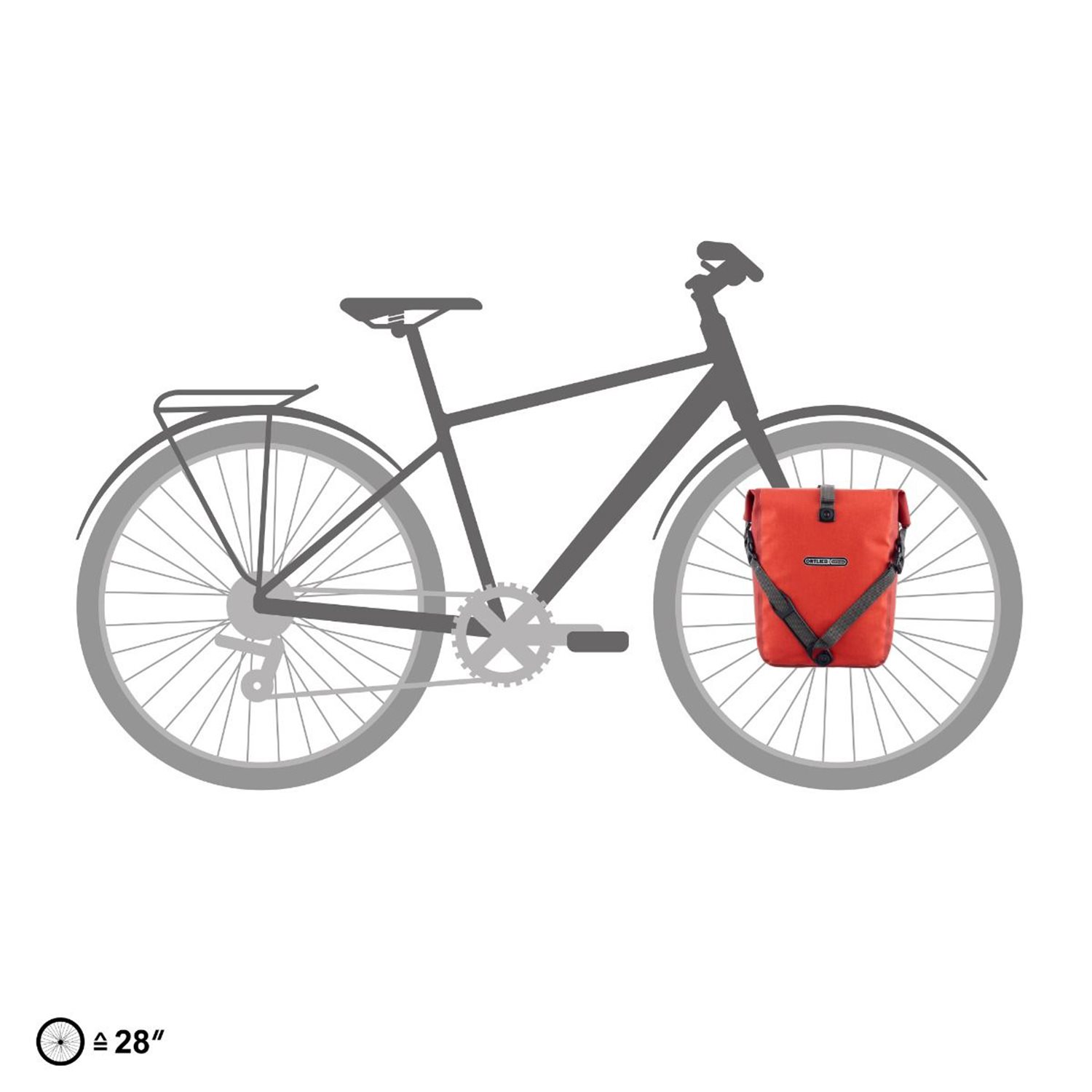 Ortlieb Sport-Roller Plus QL2.1 14.5L salsa-dark chili