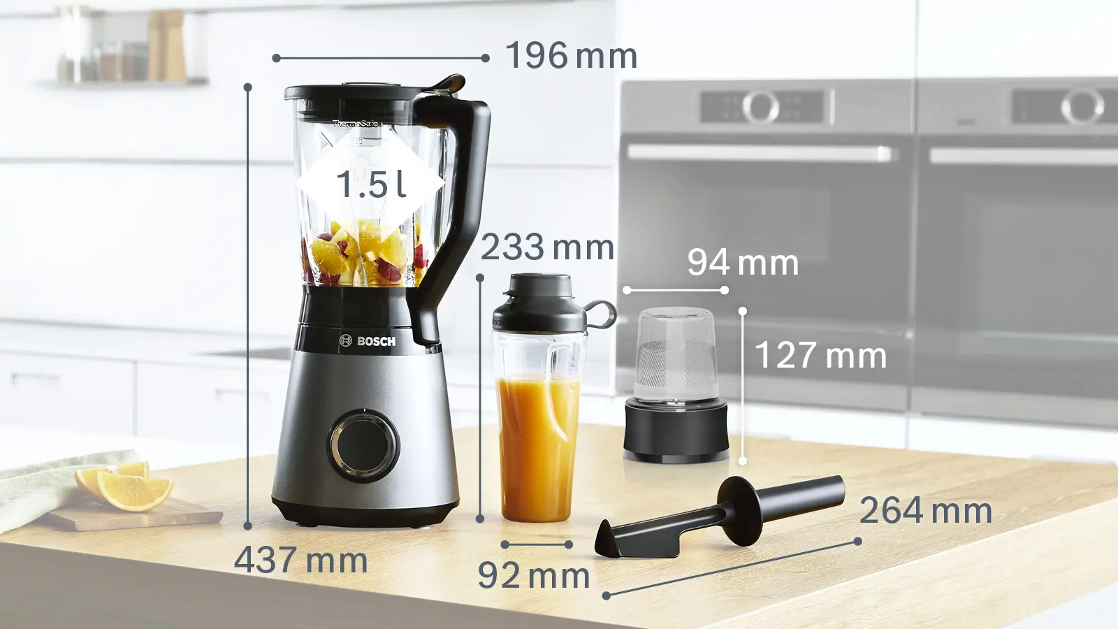 Serie 4 Blender VitaPower 1200 W Zilver