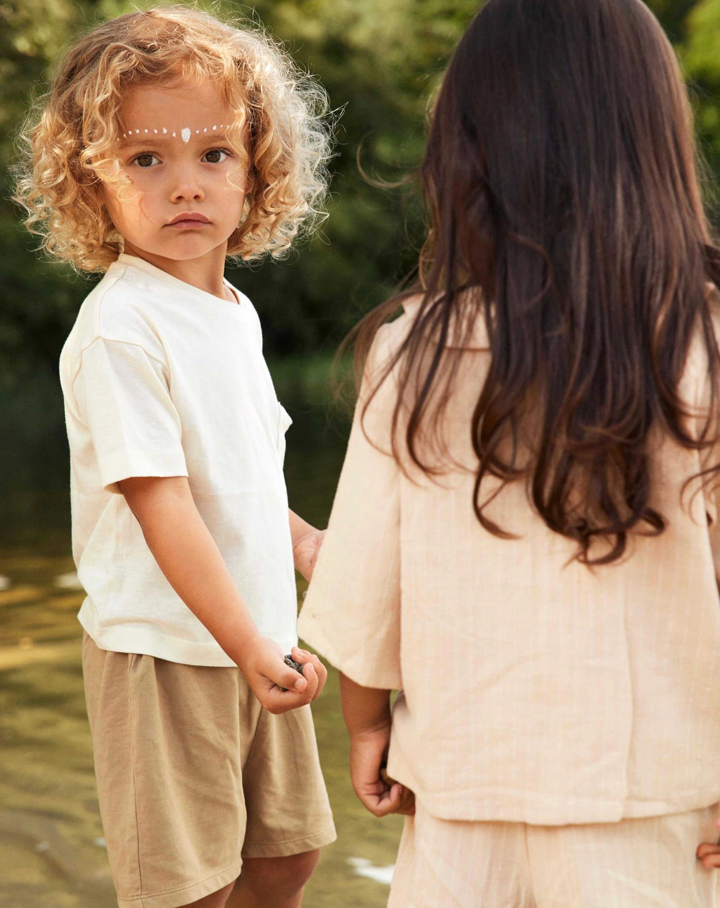 Bluse NMFHELEN in pebble