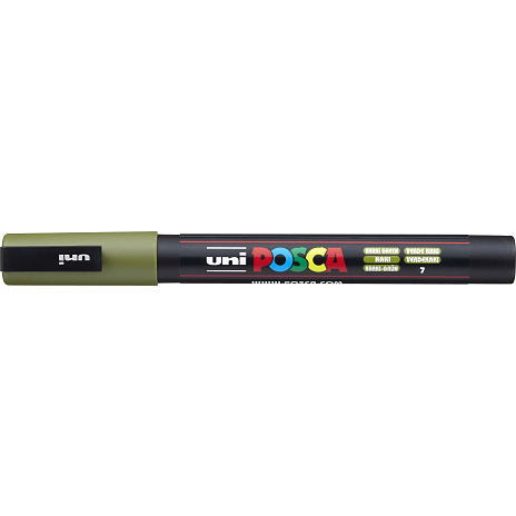 Posca PC3M vandbaseret tusch - khaki