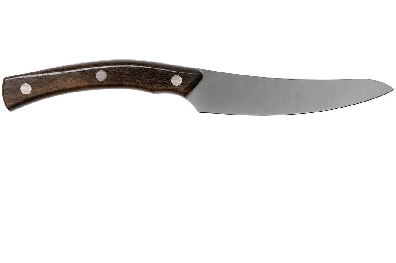 Due Cigni Arne Line steakmes 11 cm, ziricote
