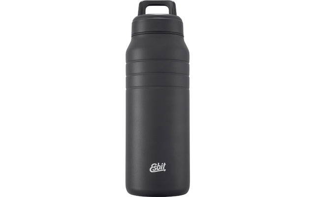Esbit Majoris Edelstahl Isolierflasche schwarz