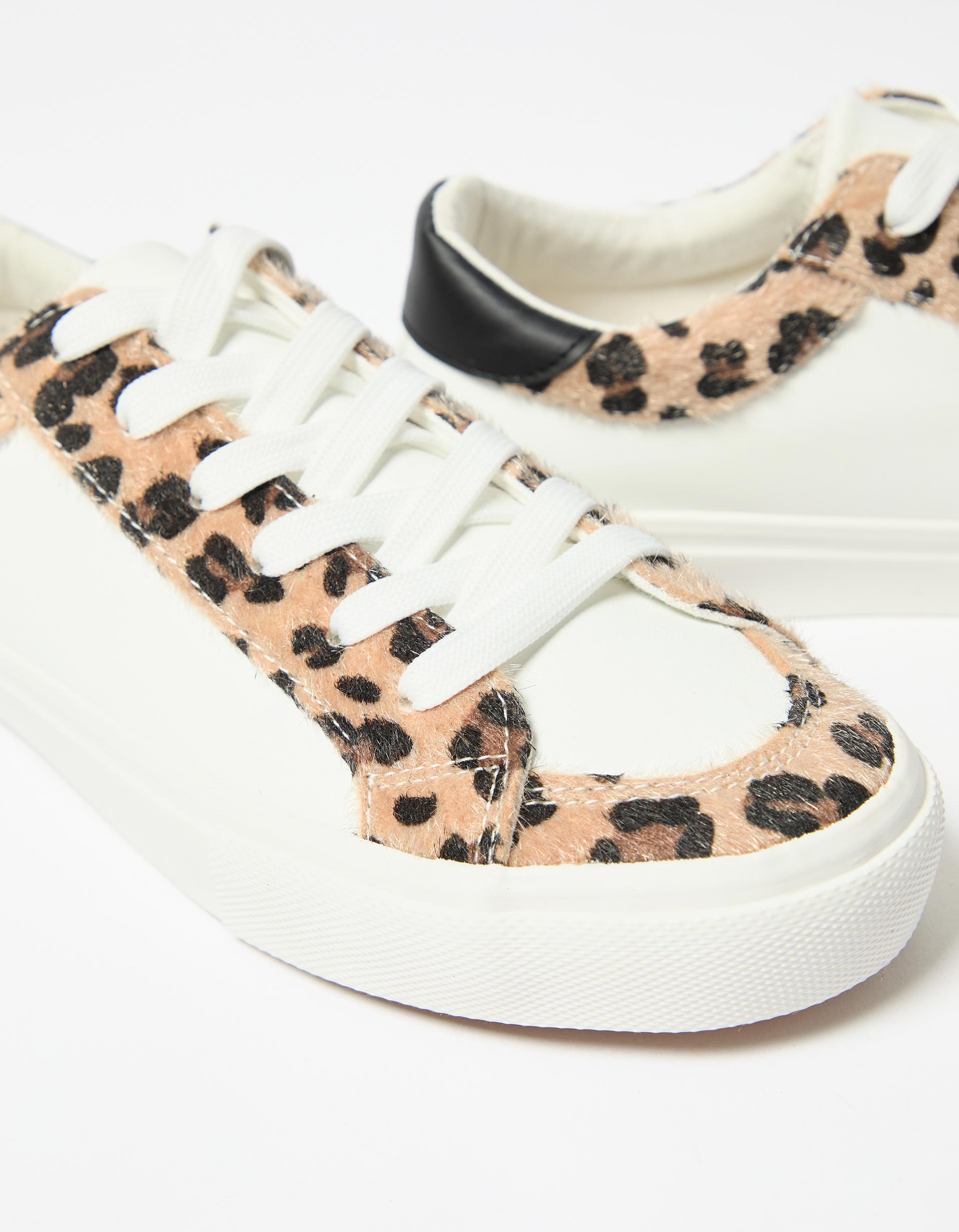 Sapatilhas Animal Print, Mulher, Branco