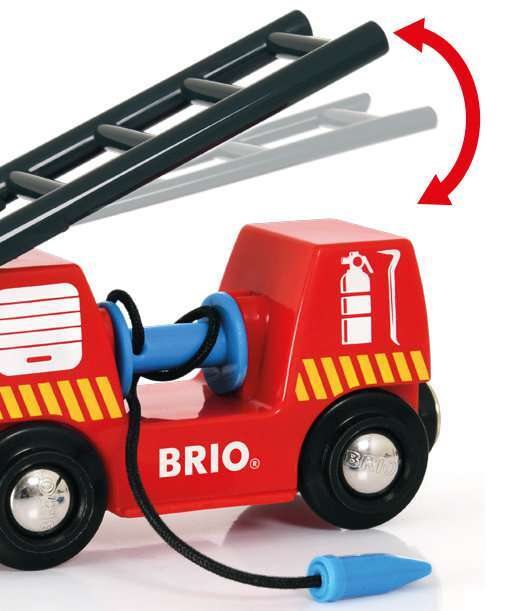 BRIO Spiel Feuerwehr-Löschzug