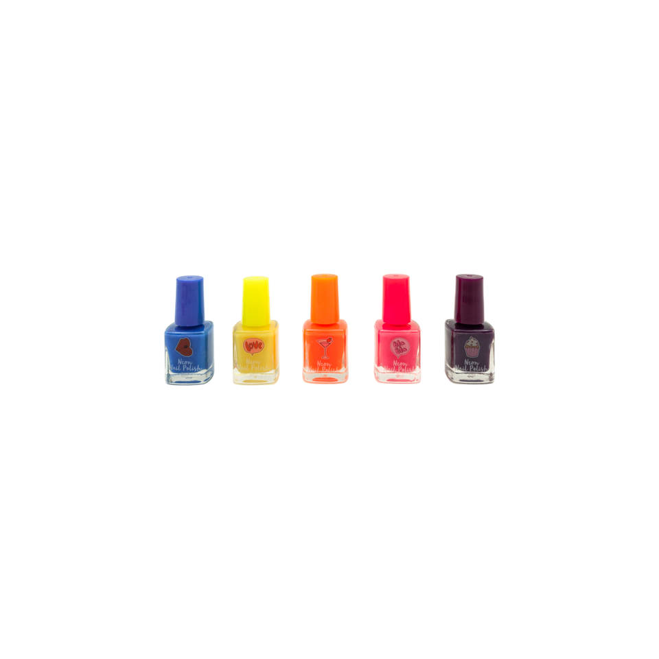 Create it! make-up set in koffer - neon