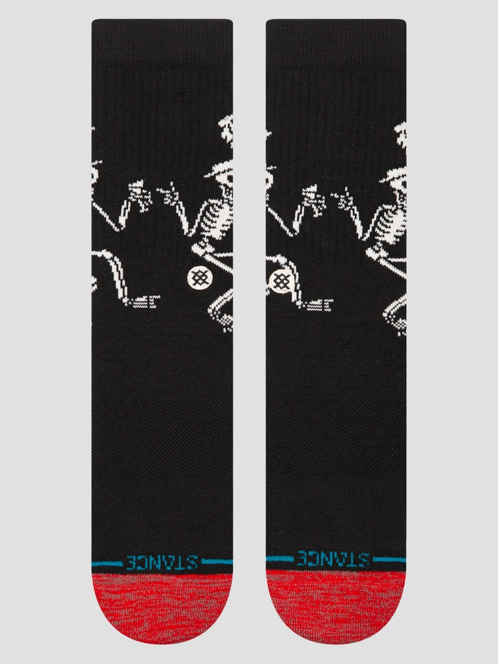 Stance Skelly Dancing Crew Socks black