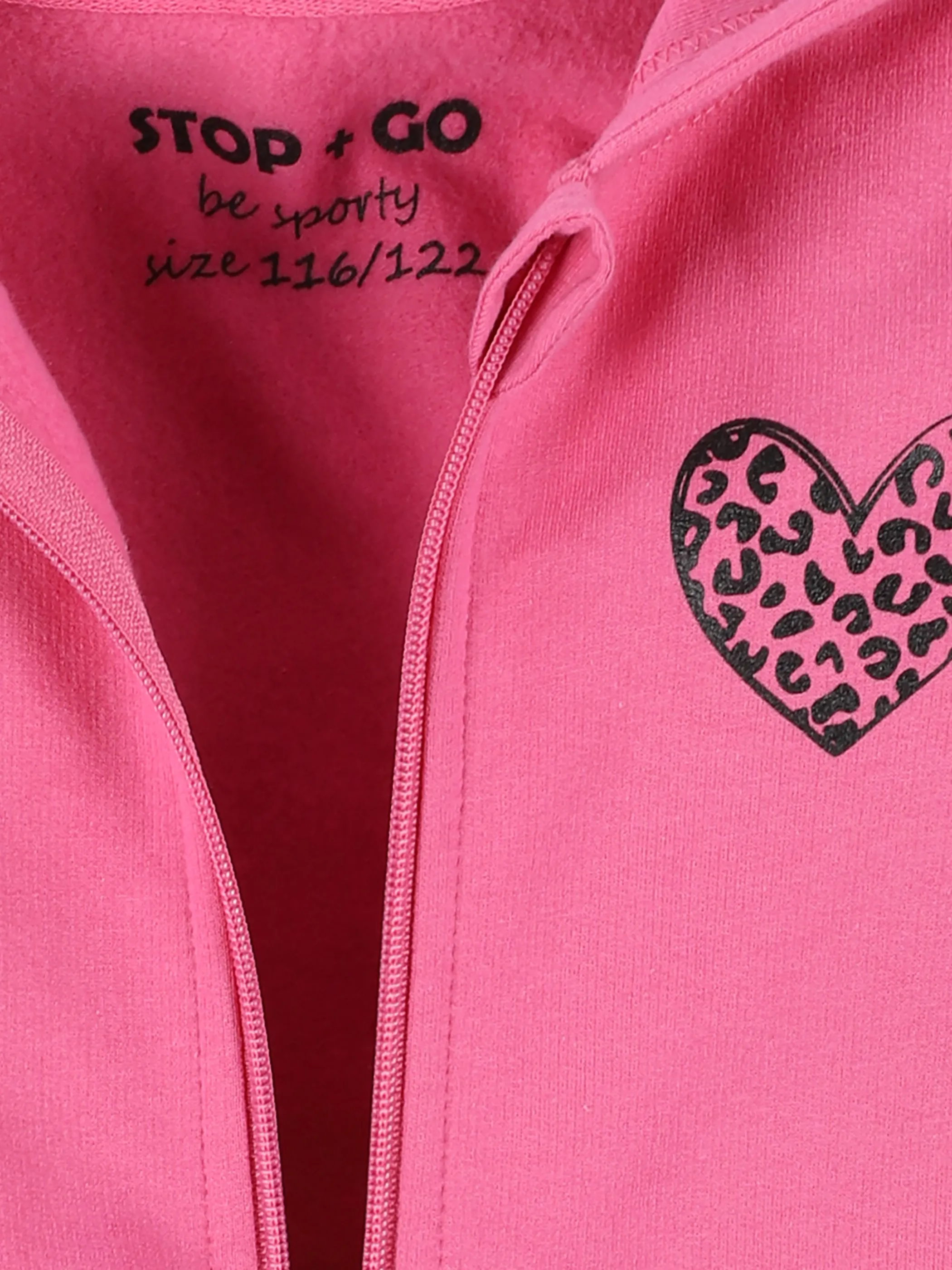 Mädchen Kapuzenjacke mit Print