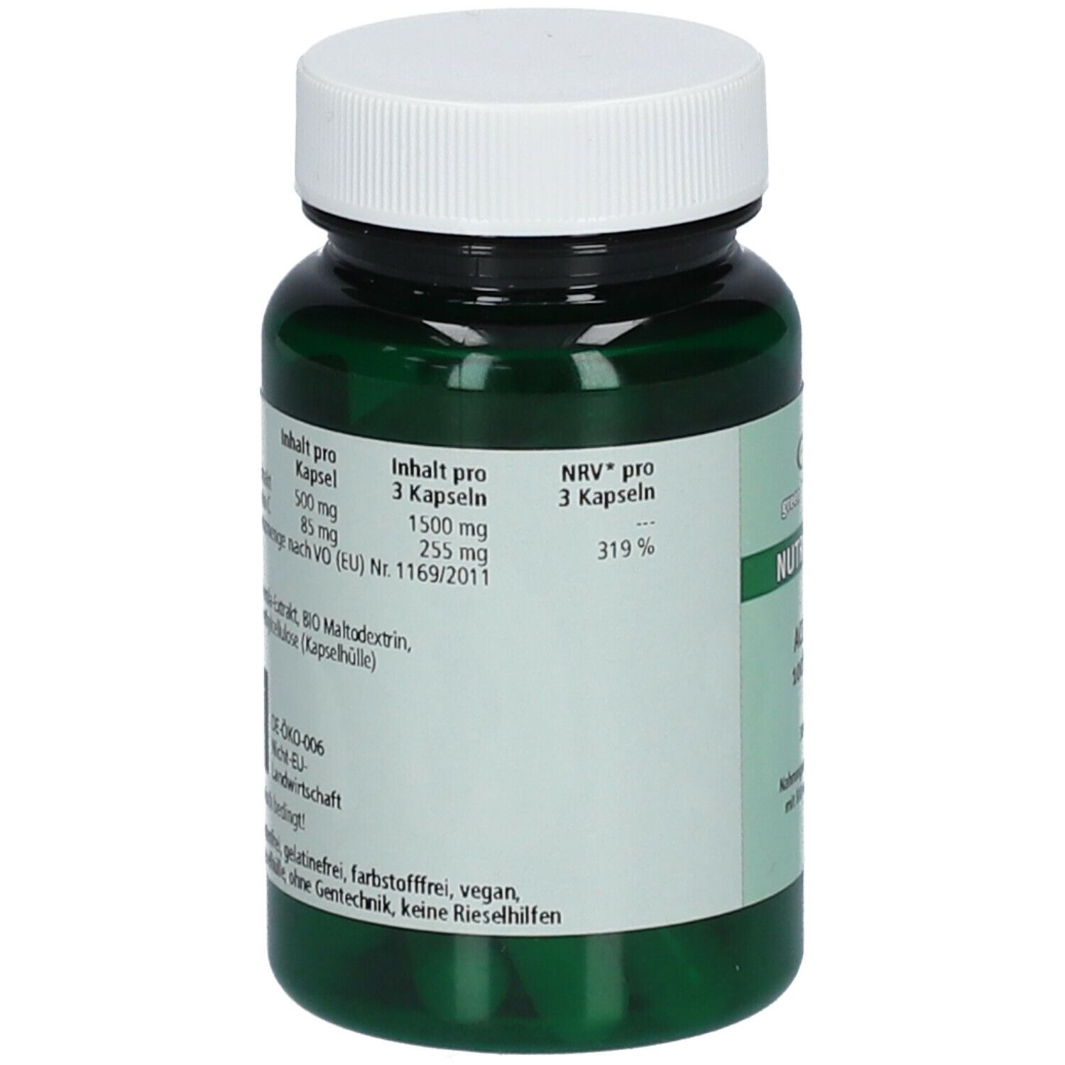 green line NUTRITHEKE Acerola 100% Pur