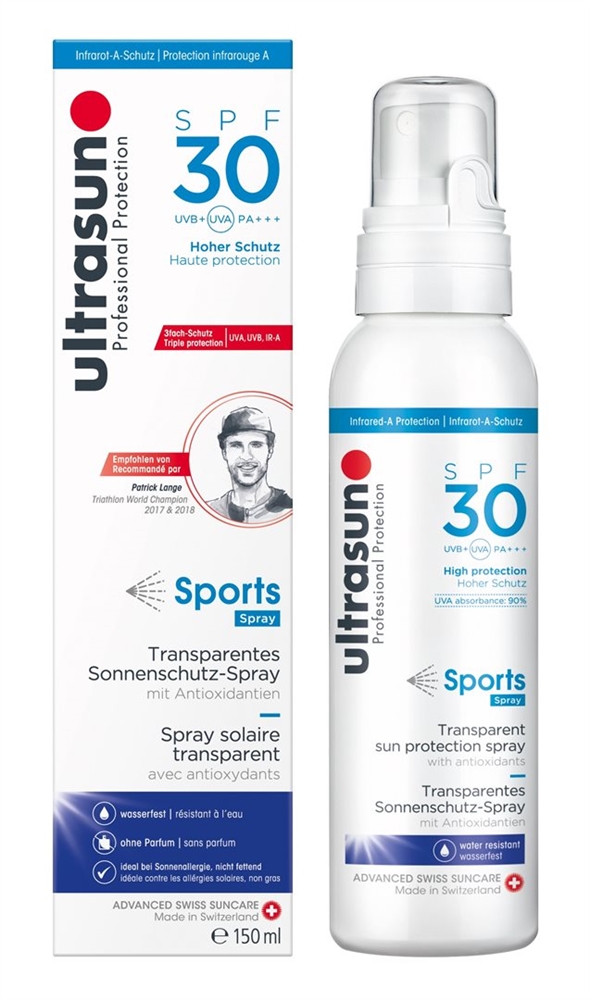ULTRASUN Sports Spray Spray SPF 30 Spr 150 ml