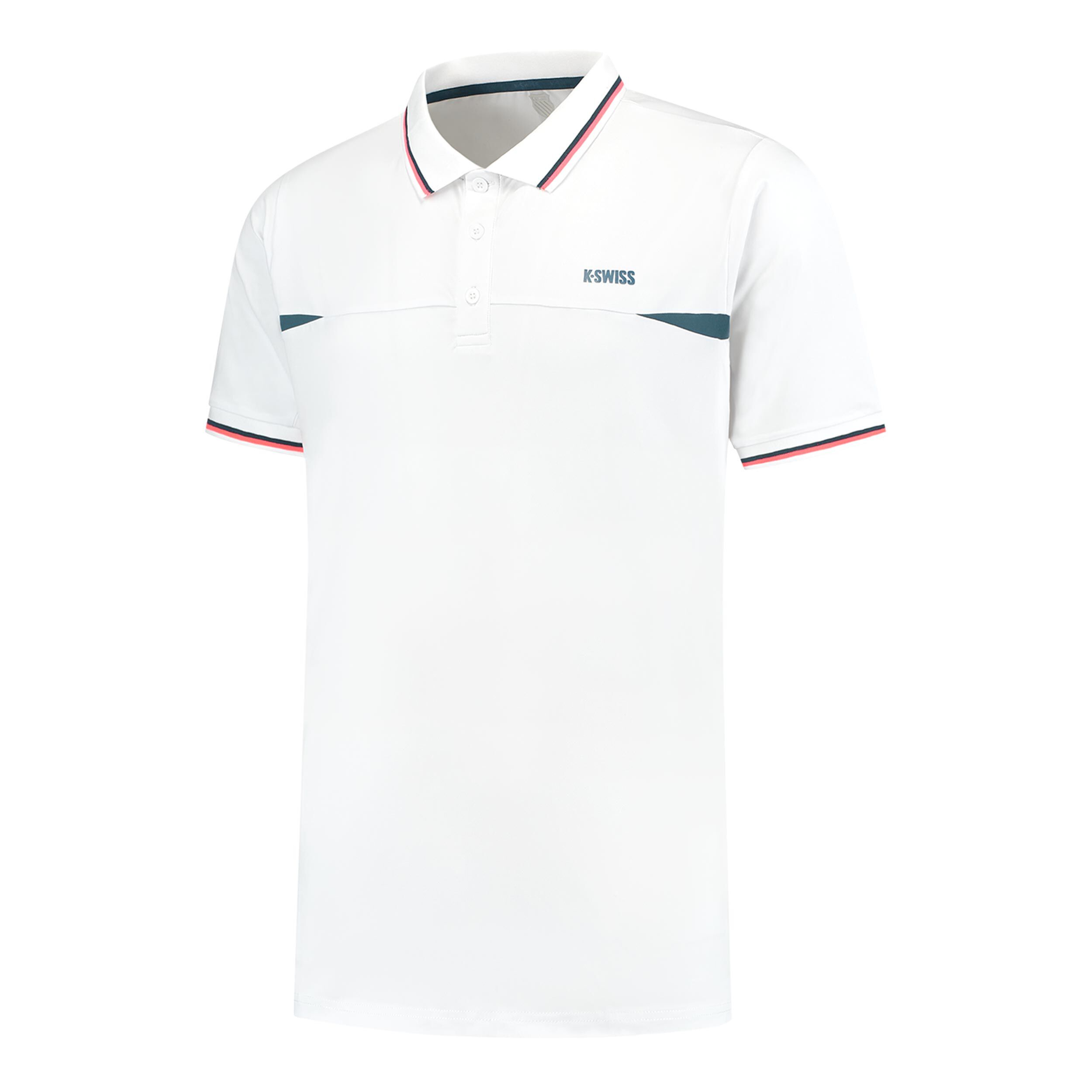 K-Swiss Hypercourt Polo Hommes - Blanc