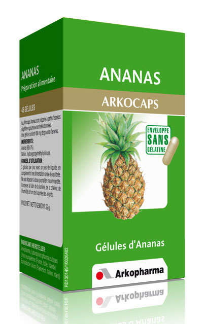 ARKOCAPS Ananas Kaps pflanzlich 45 Stk