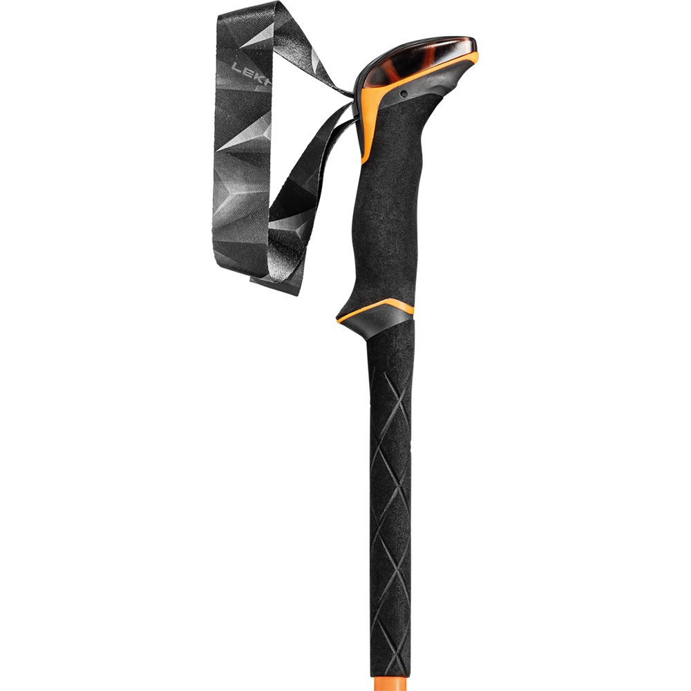 LEKI Sherpa Lite Wanderstöcke neonorange