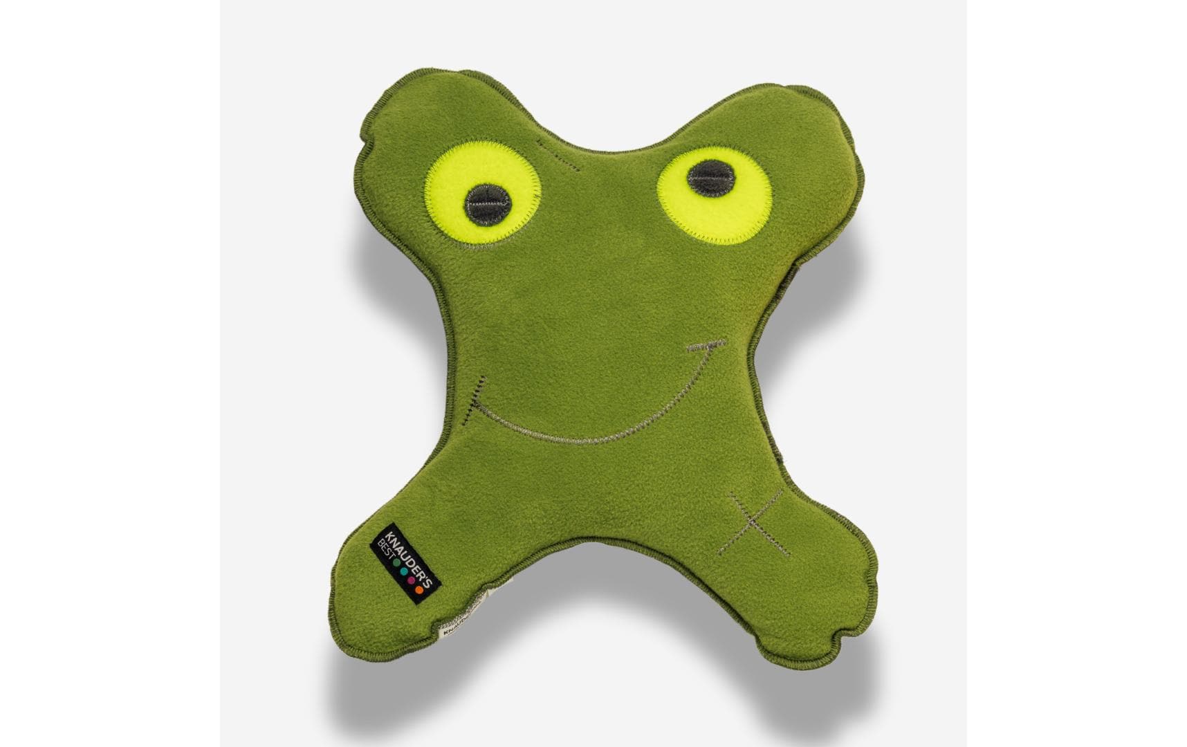 Hunde-Spielzeug Knauder's Knaudibert ApfelgrünApportier-Spielzeug und Kuschelmonster