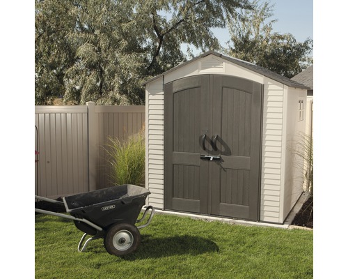 LIFETIME Project Factory tuinhuis met vloer, 214,5 x 213,5 cm, antraciet