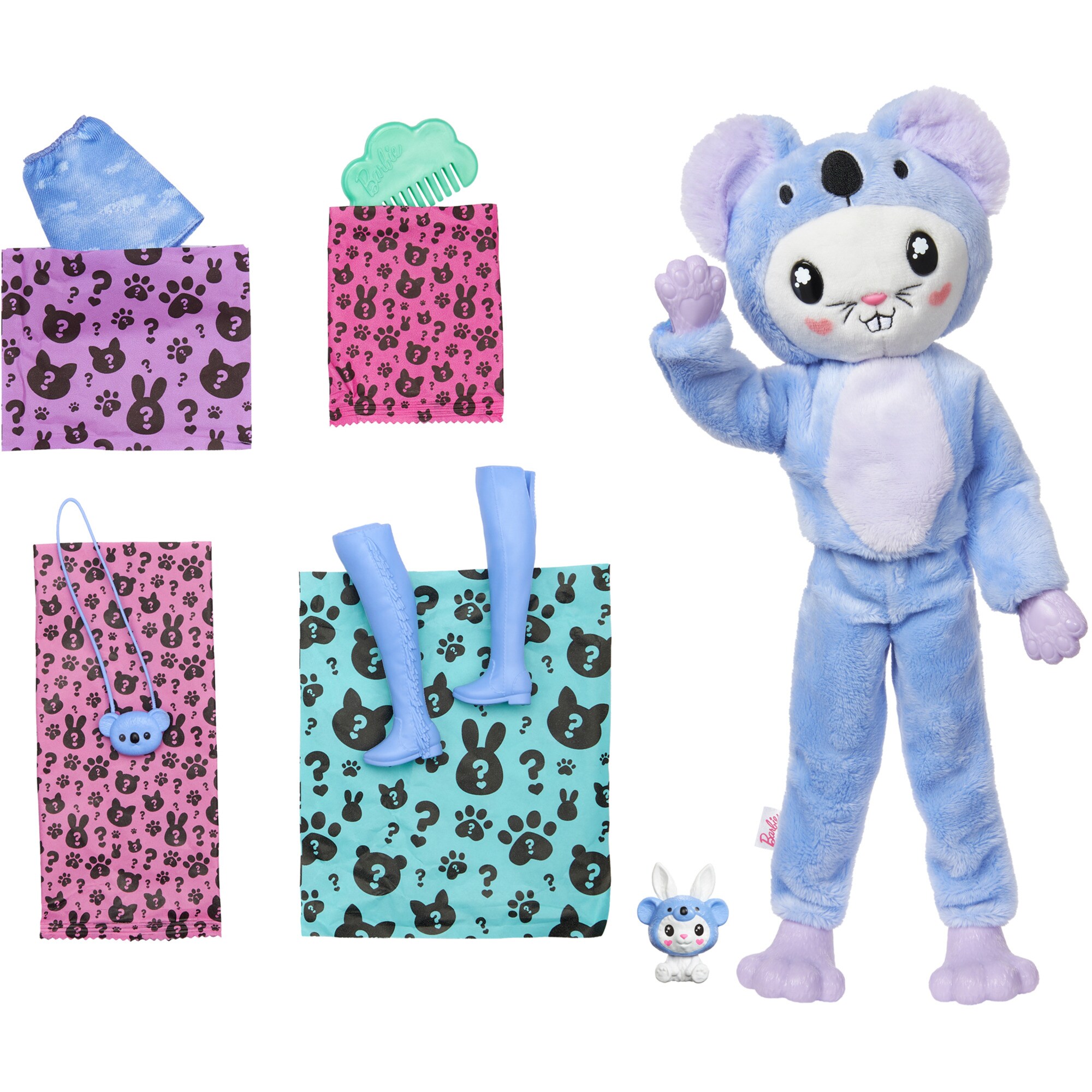 Mattel Puppe Barbie Cutie Reveal Costume Cuties Serie - Bunny in Koala