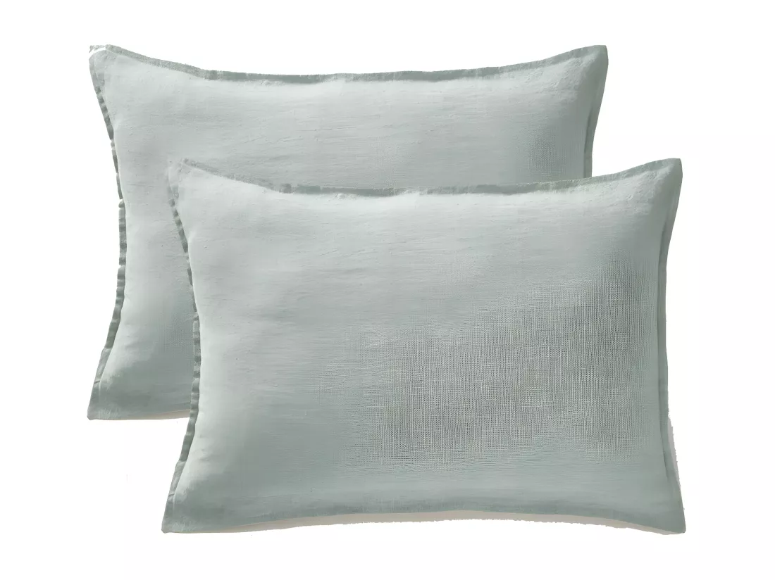 Lot de 2 taies d'oreiller 