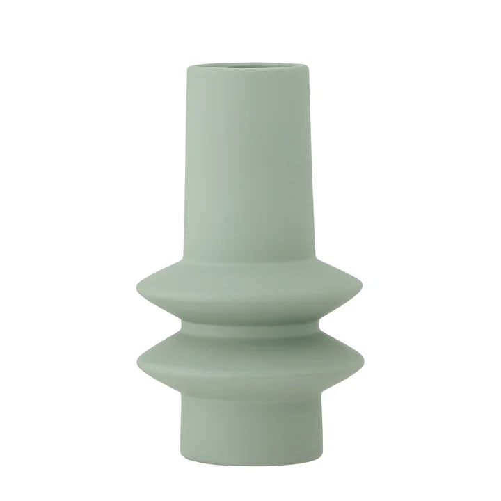 Bloomingville - Isold Vase, Ø 12,5 x H 22 cm, grün