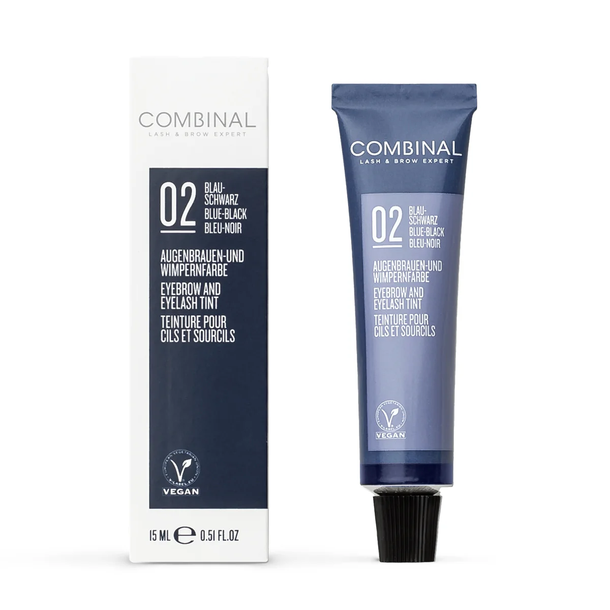 Combinal Teinture de cils en tube 15ml